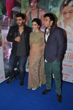 Arjun Kapoor, Deepika Padukone, Ranveer Singh at Finding Fanny success bash in Bandra, Mumbai on 15th Sept 2014